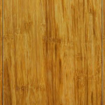 Hand Scraped Strand Woven Natural 3/8 in. Thick x 5 in. Wide x 36 in. Length Click Lock Bamboo Flooring (25 sq.ft./case)