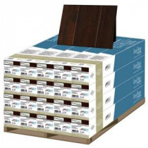Chocolate Hickory 3/8 in. x 5 in. Wide x Random Length Soft Scraped Engineered Hardwood Flooring (470 sq. ft. / pallet)