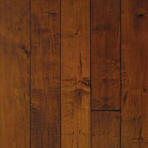 Handscraped Maple Spice 1/2 in. Thick x 5 in. Wide x Random Length Engineered Hardwood Flooring (31 sq. ft. / case)
