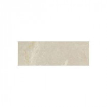 Pietre Vecchie Antique Ivory 3 in. x 13 in. Glazed Porcelain Bullnose Floor and Wall Tile