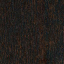 Wire Brushed Oak Coffee 3/8 in. Thick x 5 in. Wide x 47-1/4 in. Length Click Lock Hardwood Flooring (19.686 sq.ft./case)