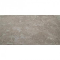 Onyx Pearl 12 in. x 24 in. Polished Porcelain Floor and Wall Tile (16 sq. ft. / case)