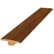 Hickory Chocolate 9/16 in. Thick x 2 in. Wide x 84 in. Length Hardwood T-Molding
