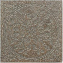 Ridgeway Russet 6-1/2 in. x 6-1/2 in. Porcelain Decorative Floor and Wall Tile (3.52 sq. ft. / case)