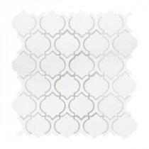 Xoxo 11 in. x 11-1/2 in. x 8 mm Ceramic Mosaic Tile