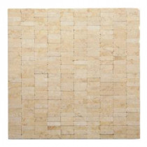 Post Modern Sisley 12 in. x 12 in. x 6.35 mm Marble Mesh-Mounted Mosaic Wall Tile (10 sq. ft. / case)